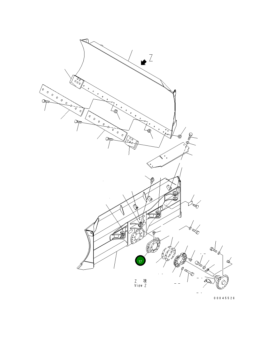 Подшипник 134-72-62442 Komatsu