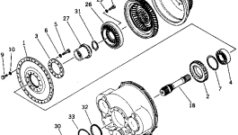 Вал 711-17-12521 Komatsu