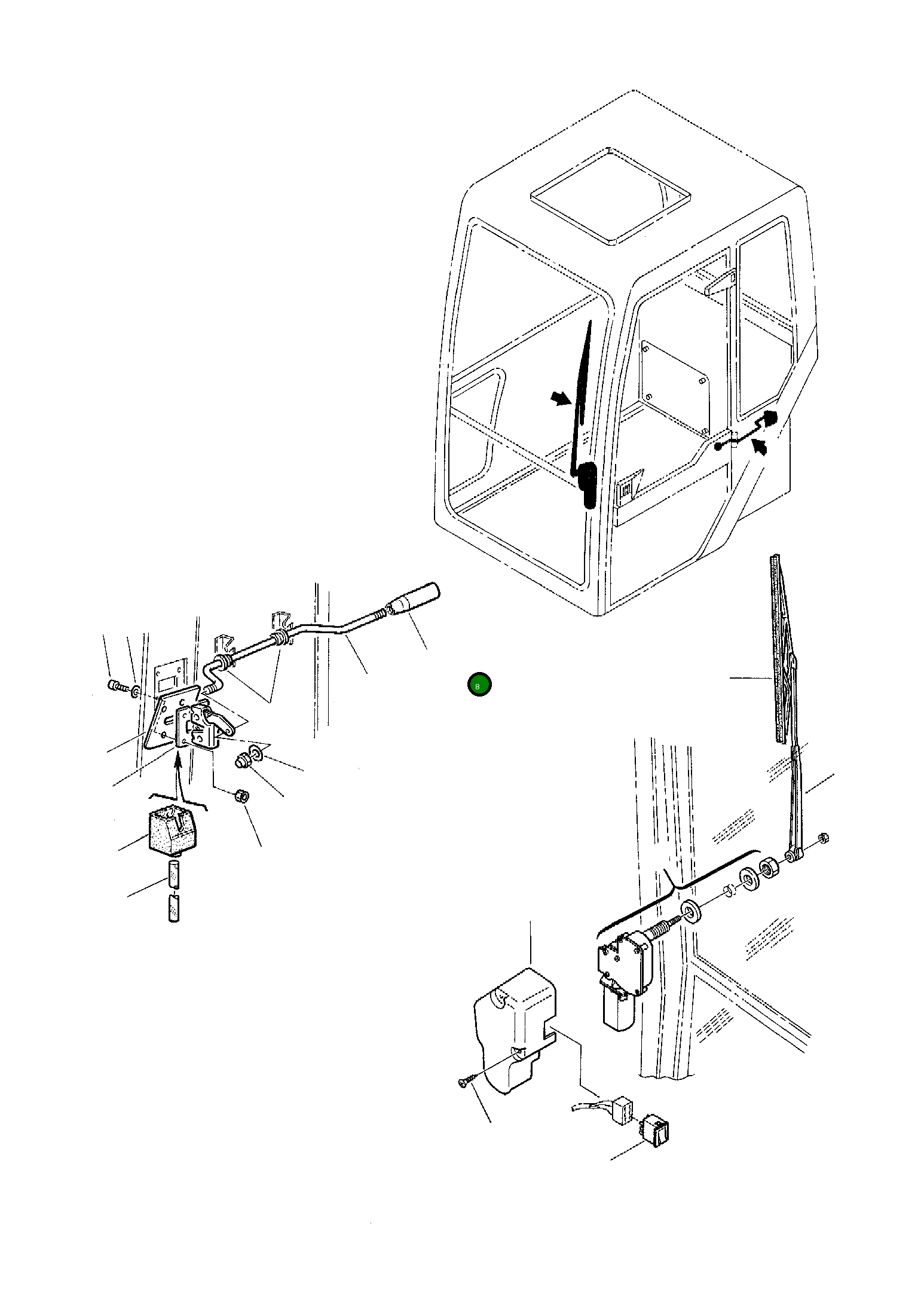 Рычаг 816214255 Komatsu