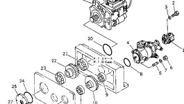 Шестерня KZ10-01-3440 Komatsu
