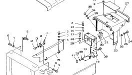 Защитный кожух 195-54-11660 Komatsu