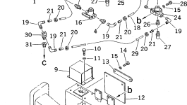 Кронштейн 569-92-63120 Komatsu