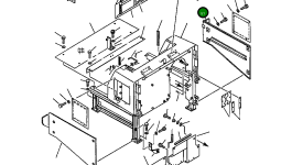 Крышка 425-54-13780 Komatsu