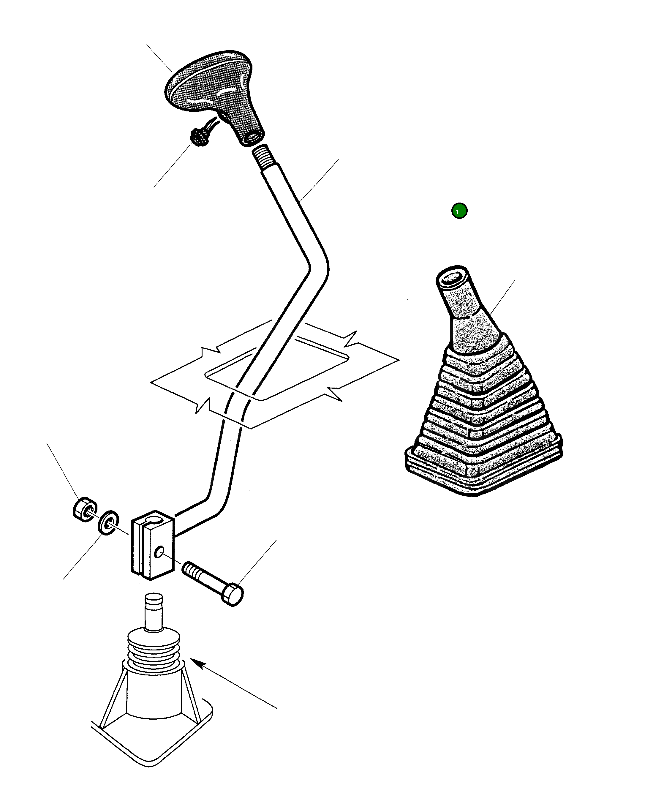 Рычаг 312607052 Komatsu