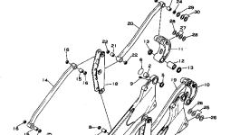 Правое коромысло в сборе 141-915-0540 Komatsu
