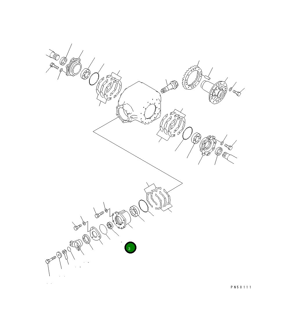 Подшипник 06003-30310 Komatsu