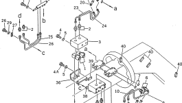 Трубка 232-60-69590 Komatsu