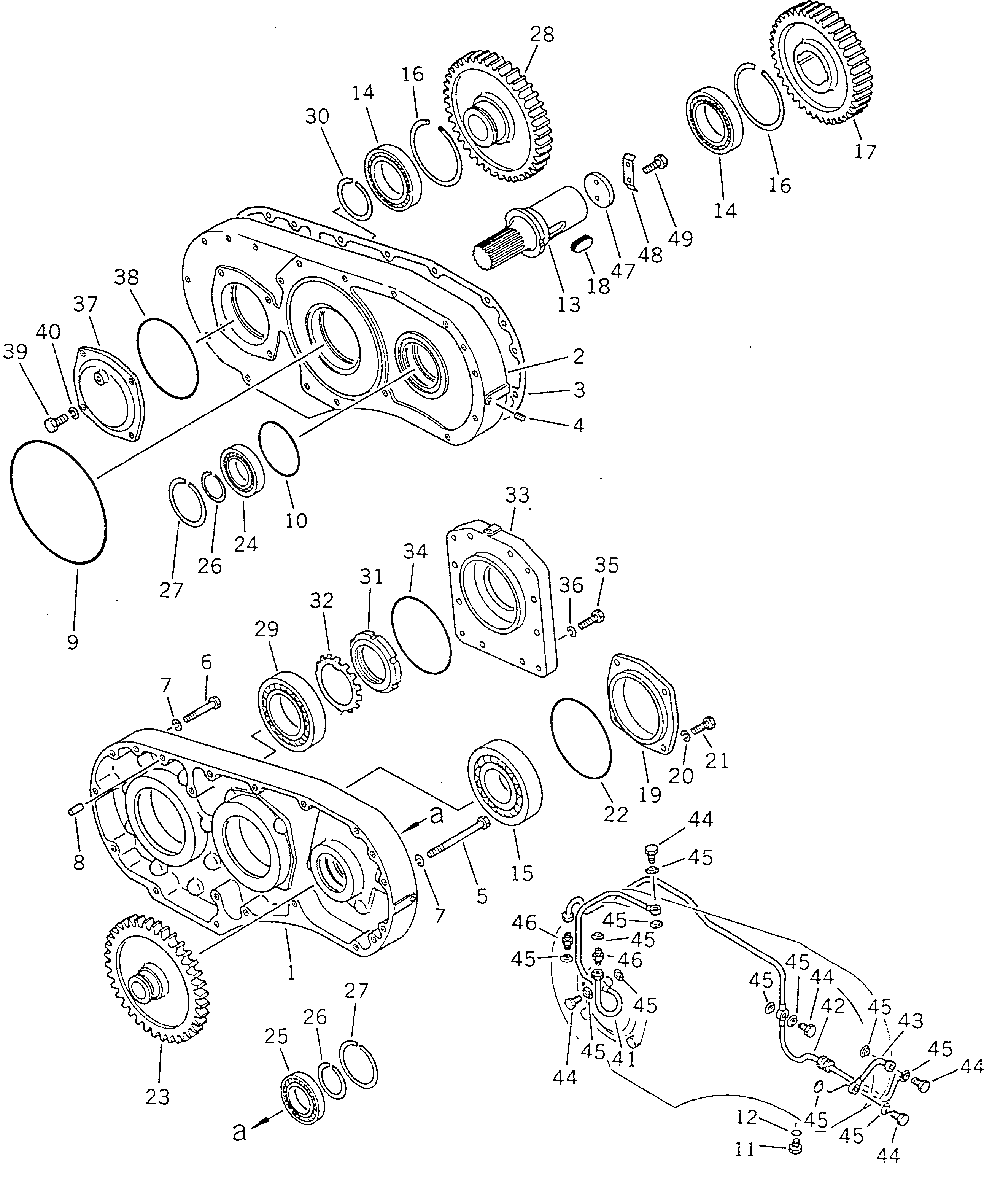 Крышка 195-38-11231 Komatsu