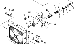 Вал 581-03-12133 Komatsu