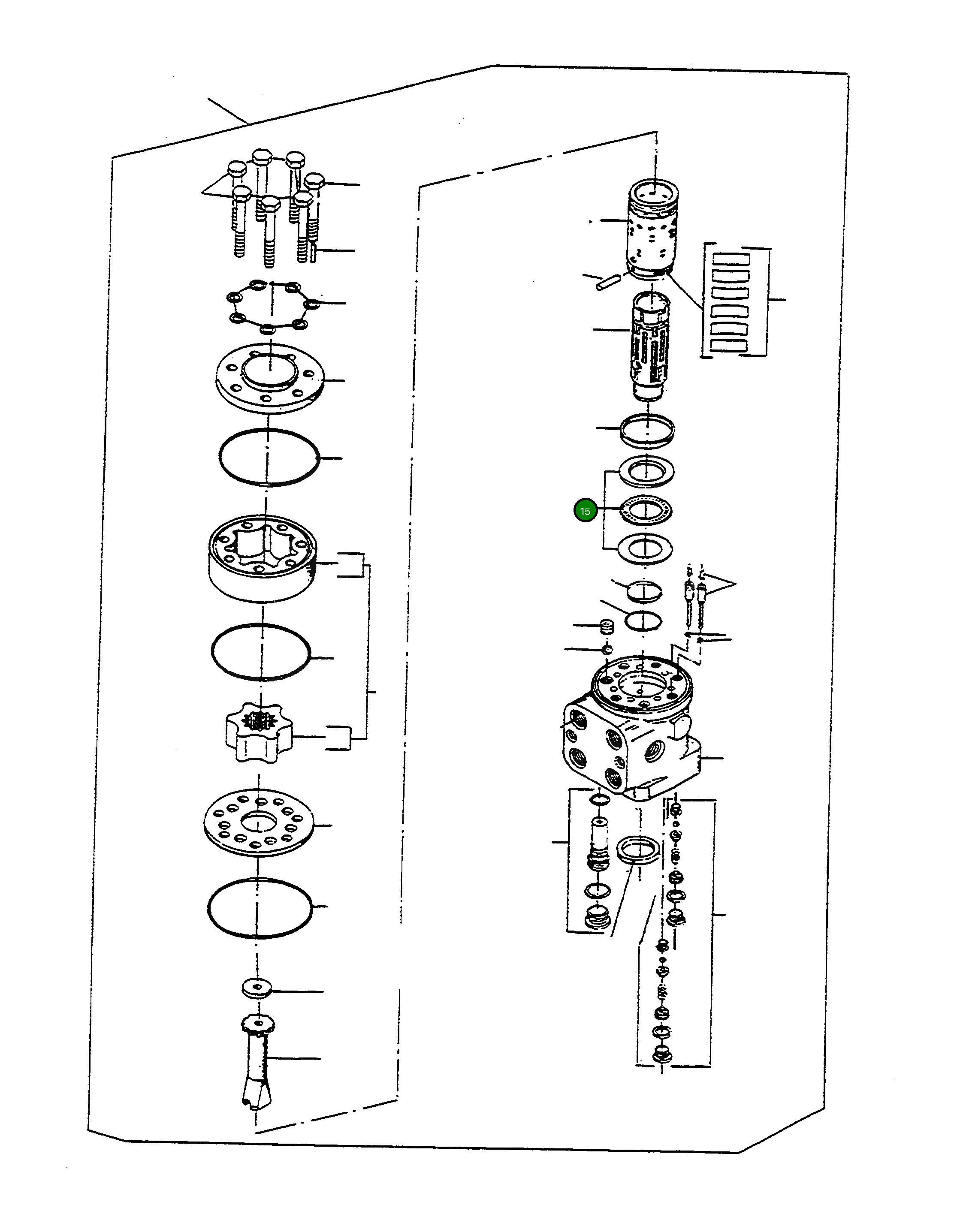Подшипник 1894414M91 Komatsu
