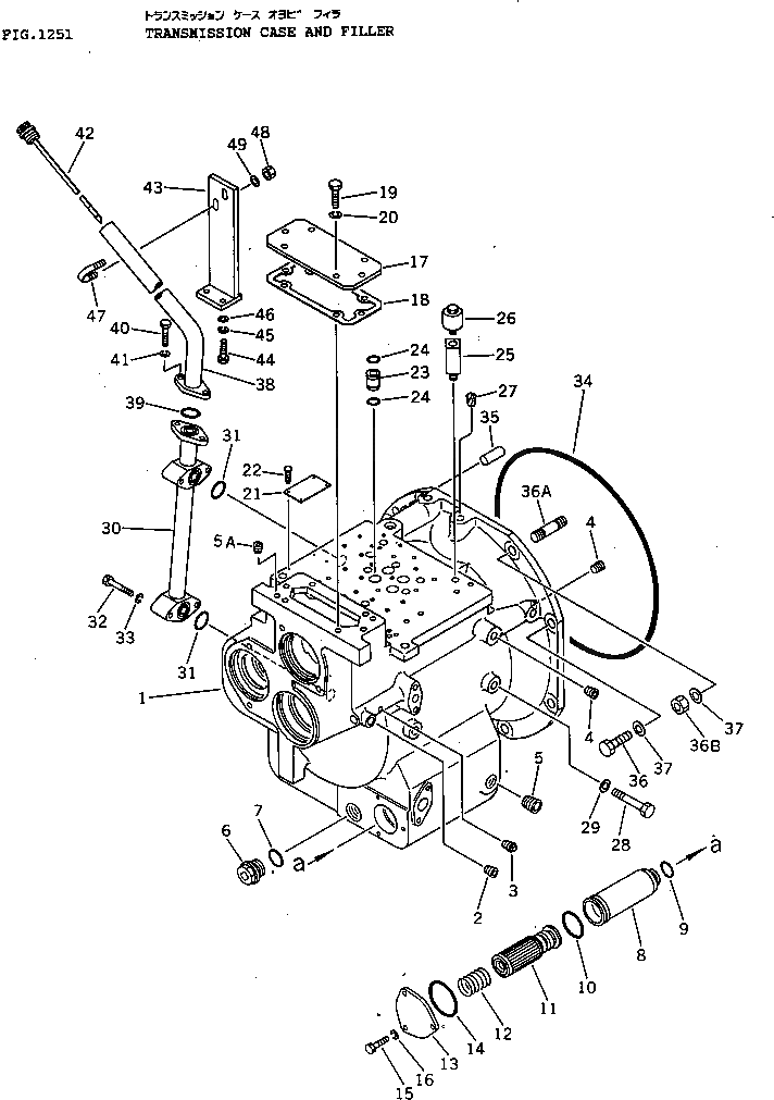 Крышка 125-15-31420 Komatsu