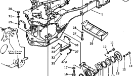 Крышка 425-46-12262  Komatsu
