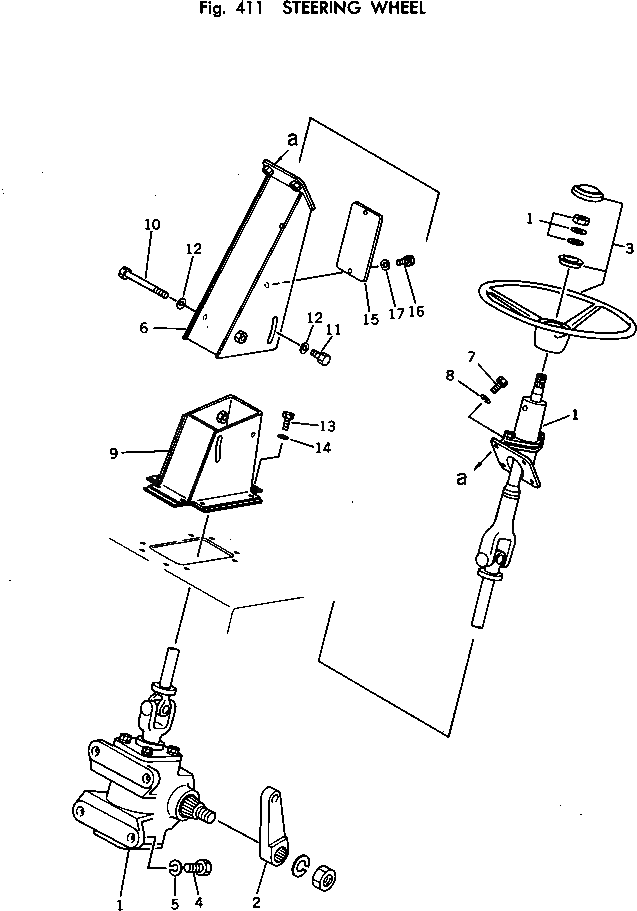 Крышка 566-40-42130  Komatsu