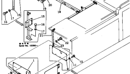 Крышка 209-54-12552 Komatsu