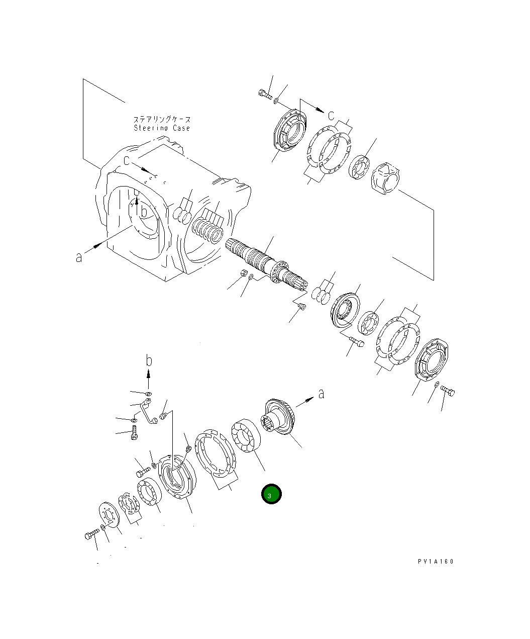 Подшипник 19M-09-11370  Komatsu