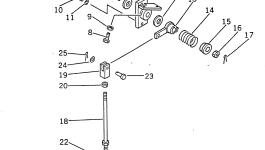 Рычаг 362-43-11151 Komatsu