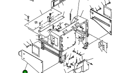 Крышка 425-54-13770 Komatsu