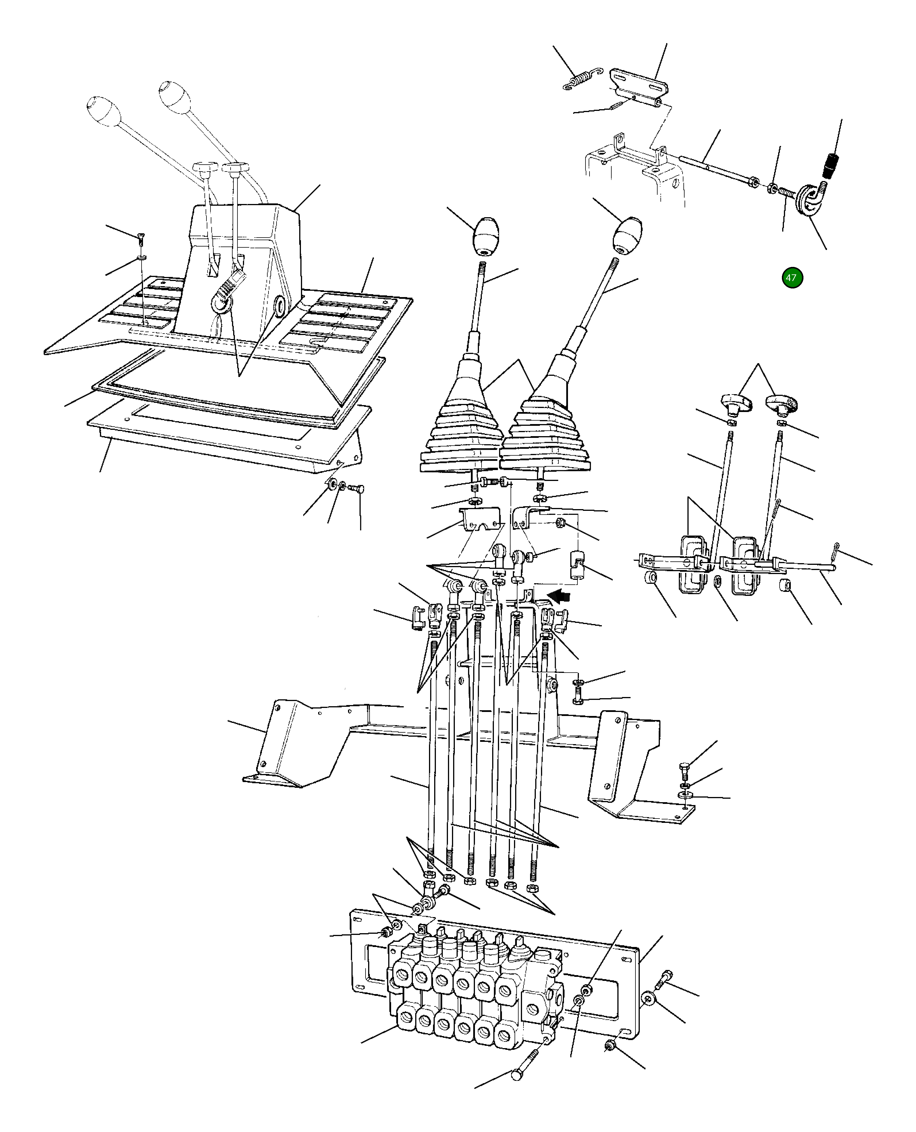 Рычаг 500022888 Komatsu