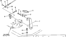 Рычаг 20U-43-11311 Komatsu