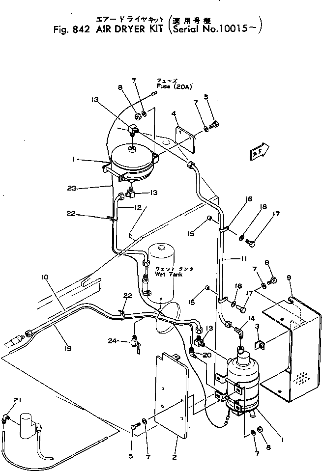 Крышка 385-10151631 Komatsu