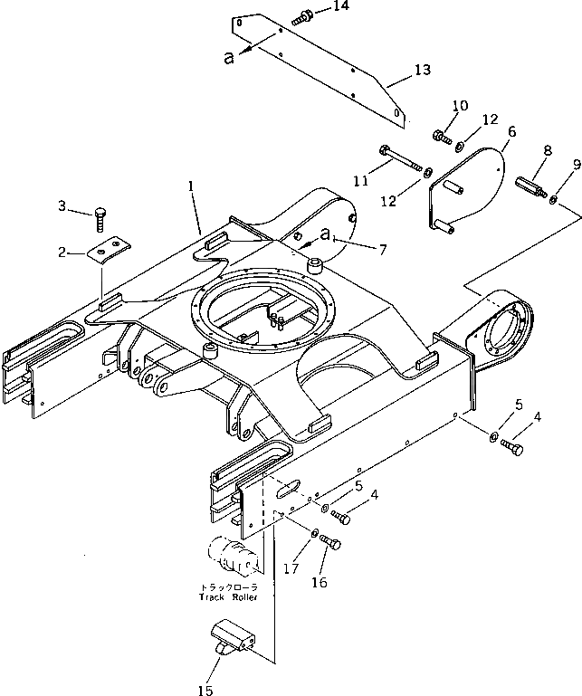 Крышка 20P-30-11760 Komatsu