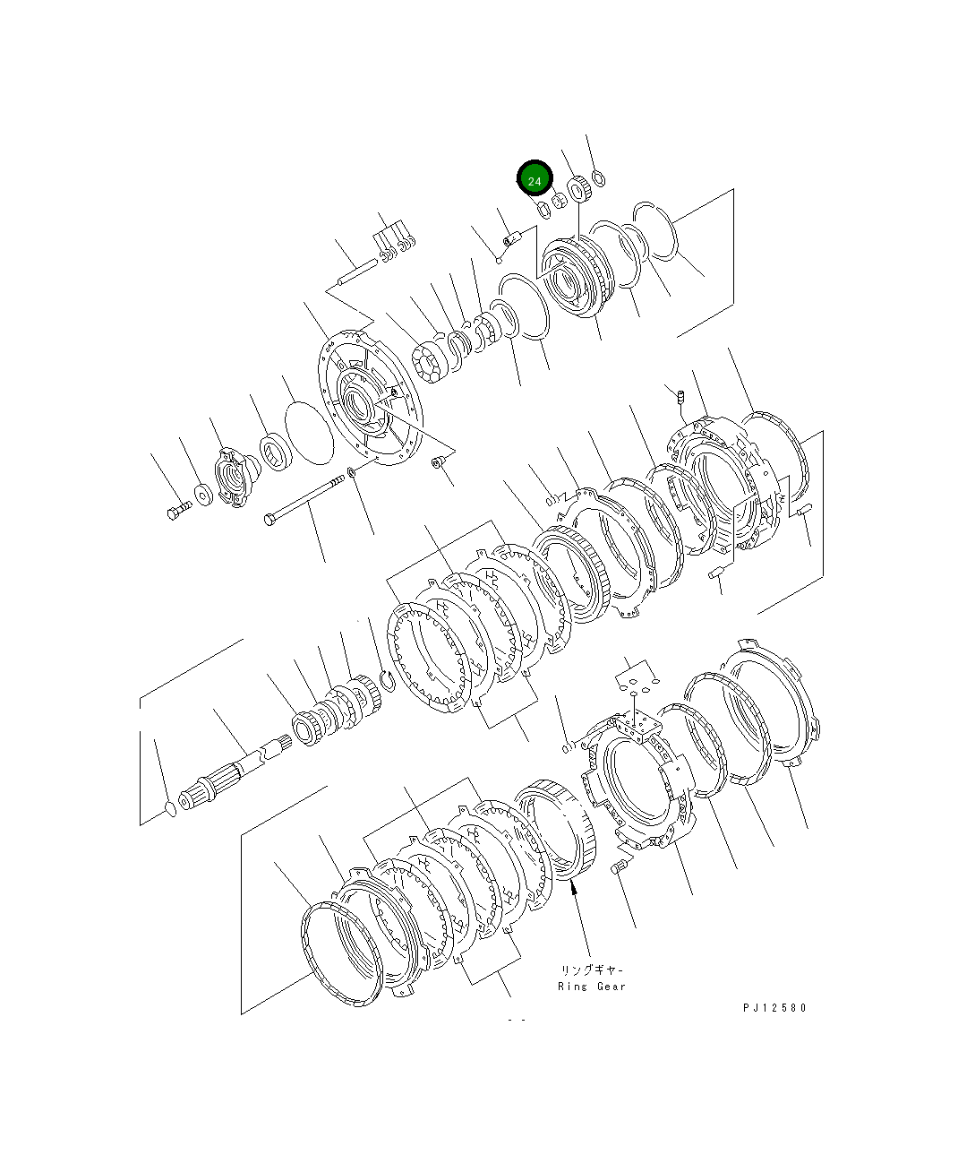 Подшипник 561-15-49410 Komatsu