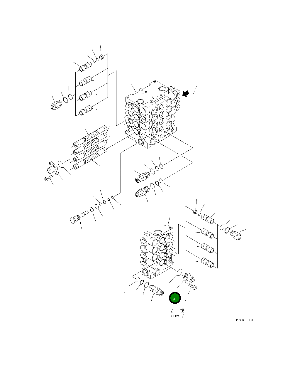 Крышка TM3503-236 Komatsu