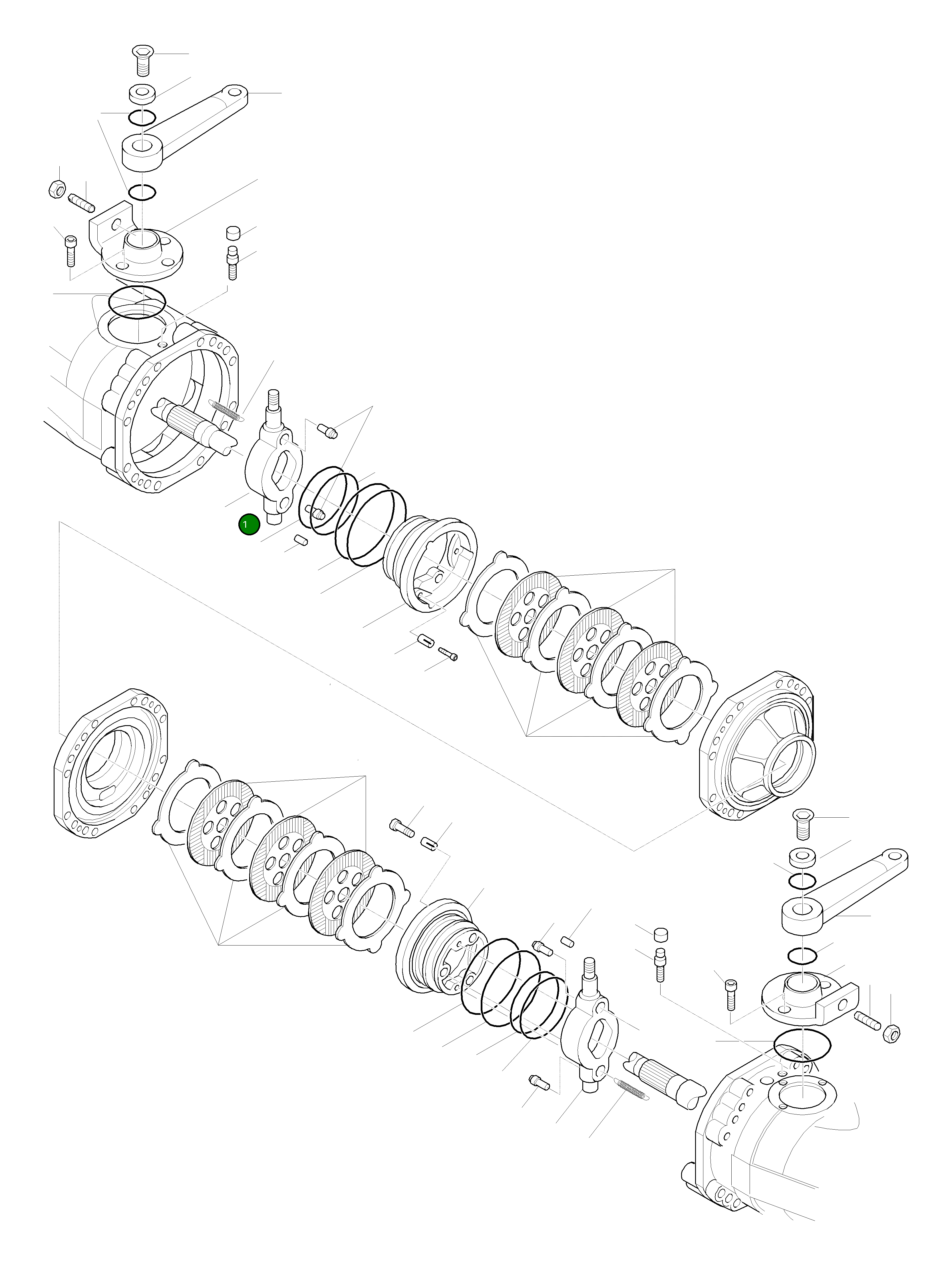 Рычаг 42W-23-H0P17 Komatsu