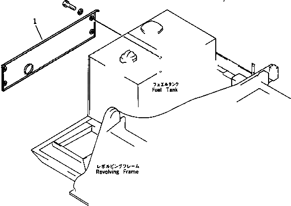 Крышка 208-54-32380 Komatsu