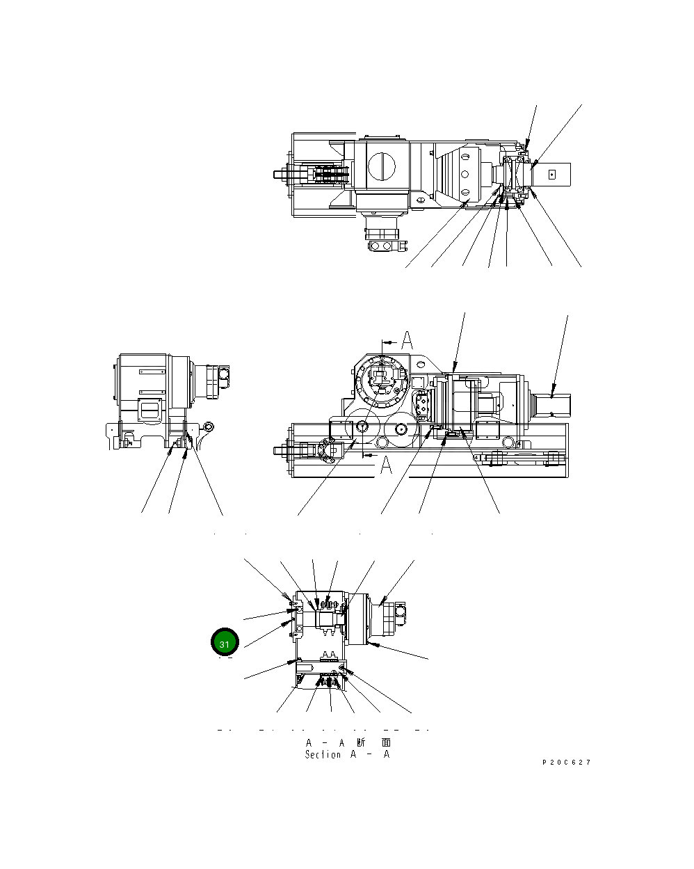 Подшипник 06302-06316 Komatsu