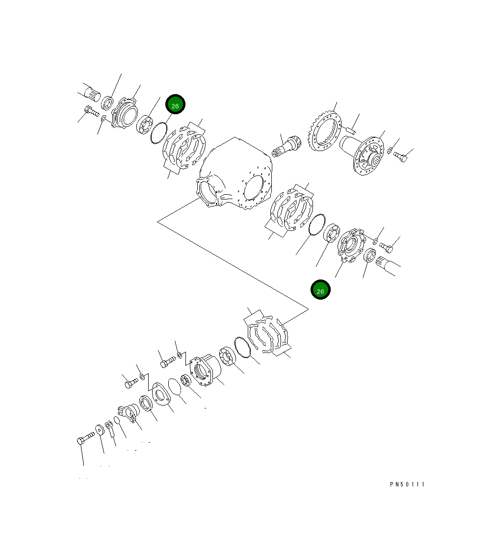 Подшипник 06002-32020 Komatsu