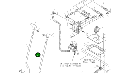 Рычаг 22M-43-11393 Komatsu