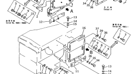 Крышка 195-54-24230 Komatsu