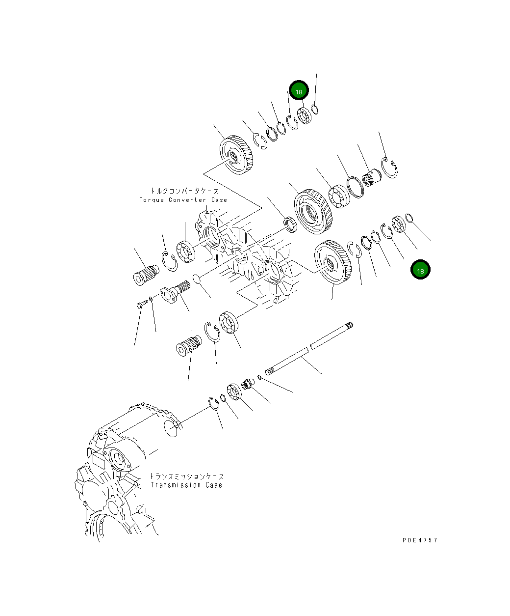 Подшипник 714-07-12340 Komatsu