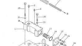 Крышка 569-15-35530  Komatsu