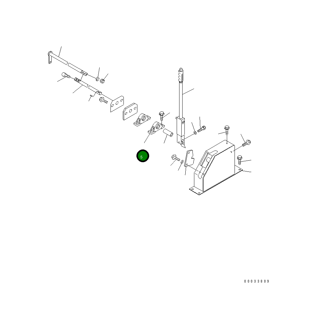 Подшипник 23S-43-32190 Komatsu
