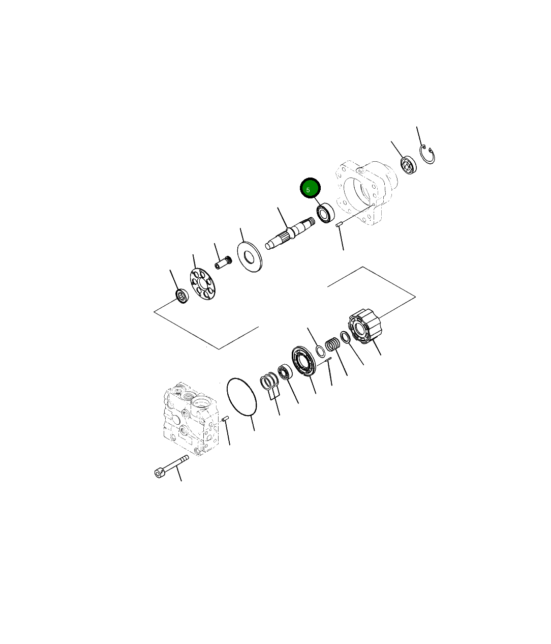 Подшипник 708-7R-12220 Komatsu