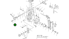 Крышка DK154620-1200 Komatsu