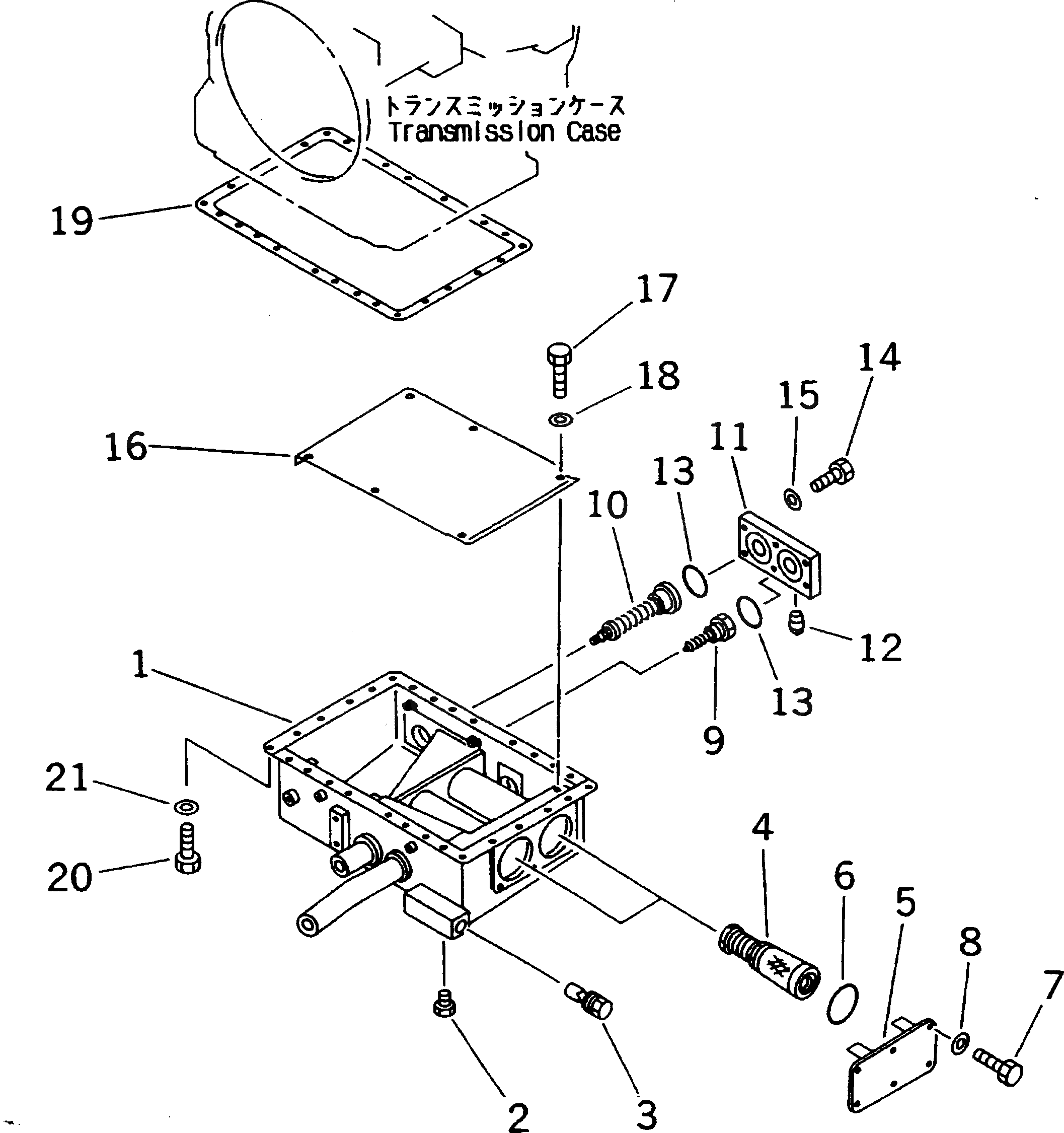 Крышка 566-60-41150  Komatsu