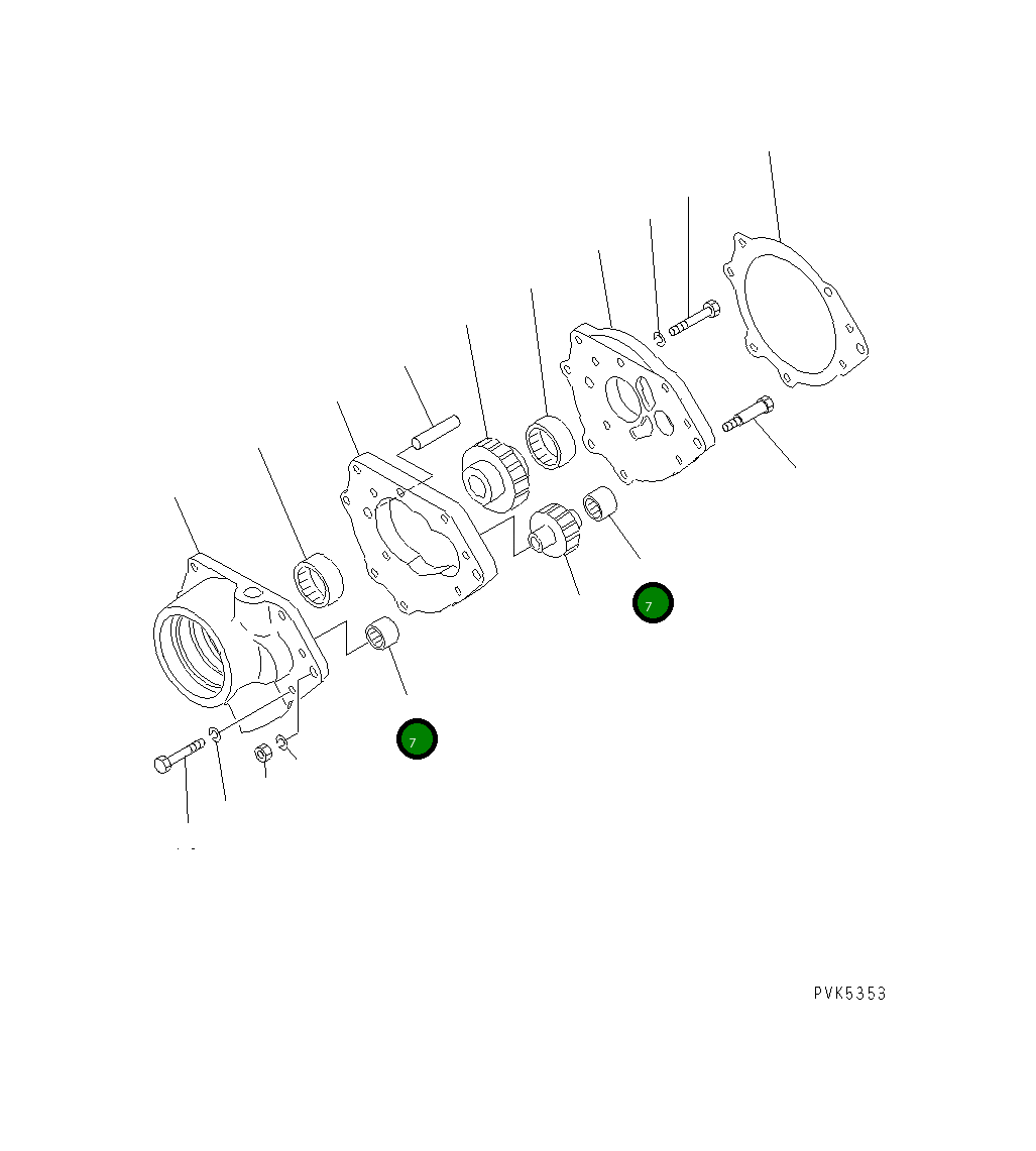 Подшипник 113-15-29460 Komatsu
