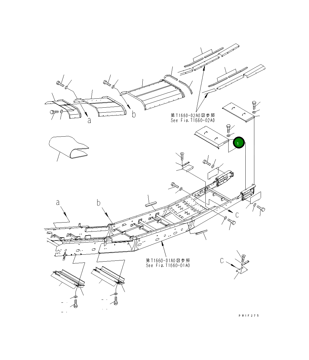 Крышка 8296-75-3310  Komatsu