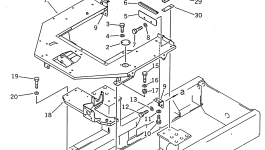 Крышка 417-54-12530 Komatsu