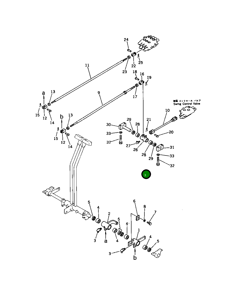 Рычаг 201-43-21491 Komatsu