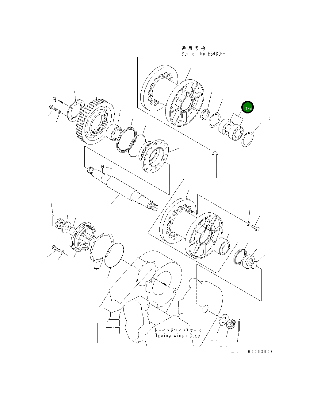 Подшипник 06342-02218 Komatsu