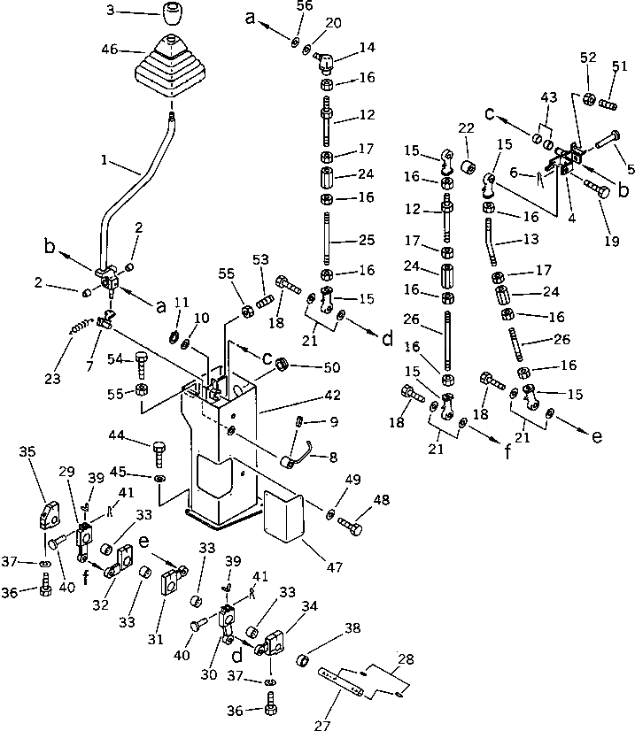 Рычаг 20U-43-14910 Komatsu