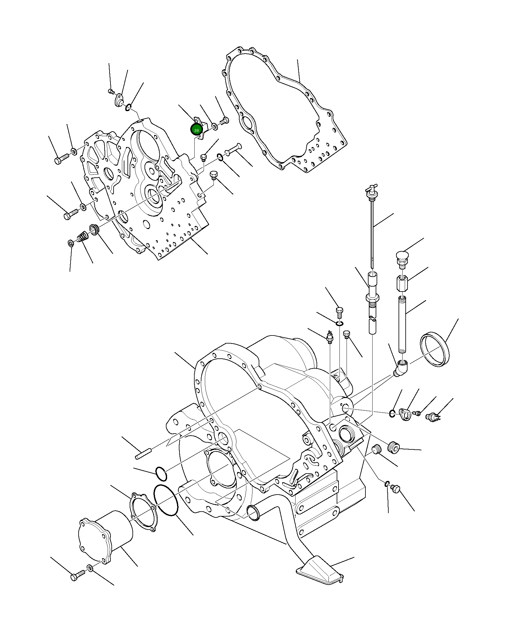 Крышка DG4201999 Komatsu