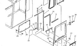 Крышка 203-54-41541 Komatsu