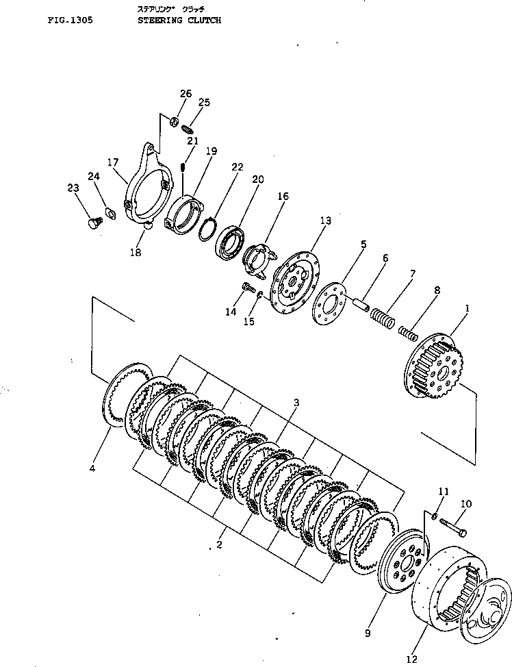 Подшипник 120-22-32160 Komatsu