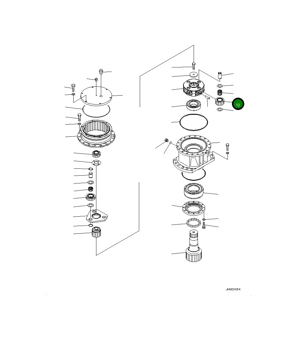 Подшипник 20G-26-11241 Komatsu