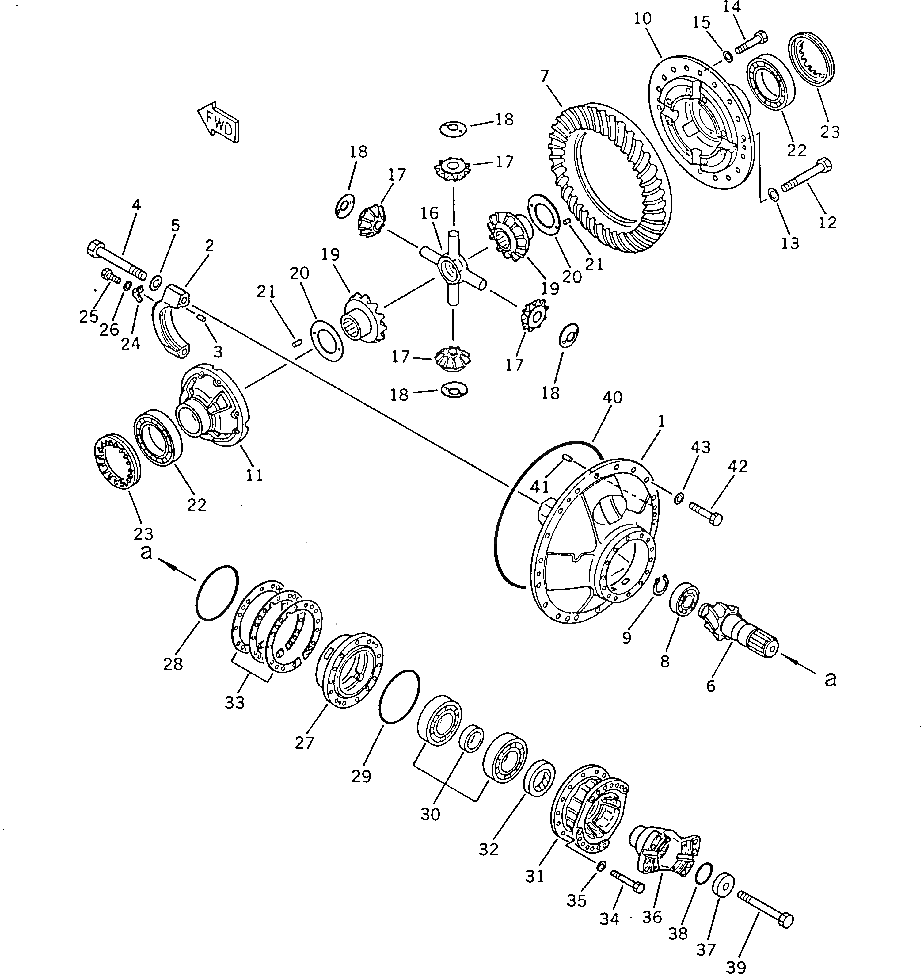Подшипник 426-22-11831 Komatsu